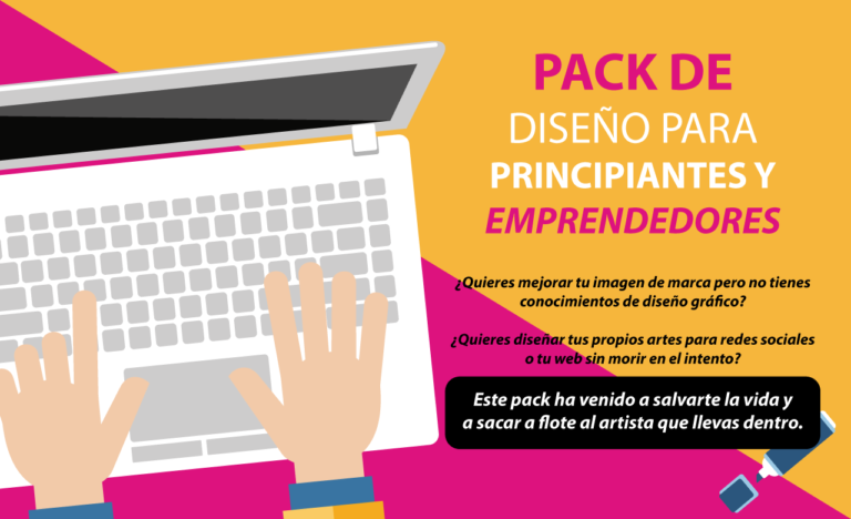 Pack de Diseño para Principiantes y emprendedores