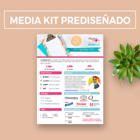 MEDIA KIT PREDISENADO