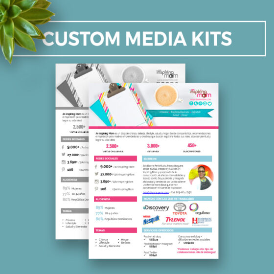 buy custom media kit