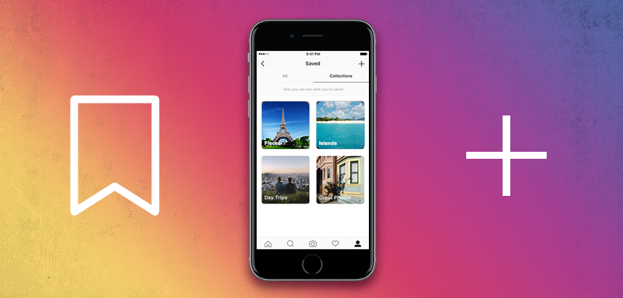 como crear colecciones de imagenes en instagram