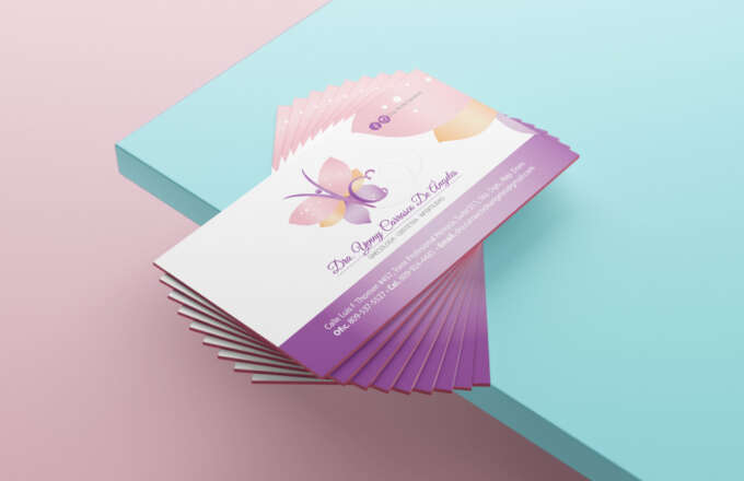 business card portafolio